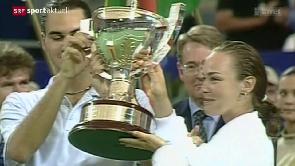 Wie 2001: Federer und Hingis spannen zusammen
