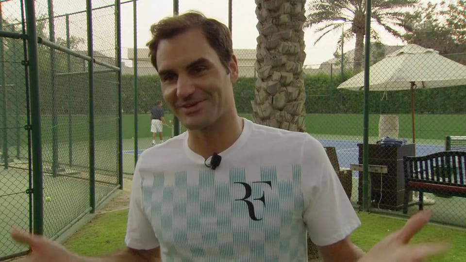 Roger Federer blickt auf die neue Saison voraus