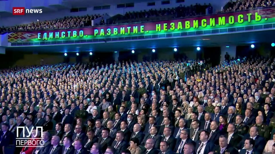 «Volksversammlung» in Belarus