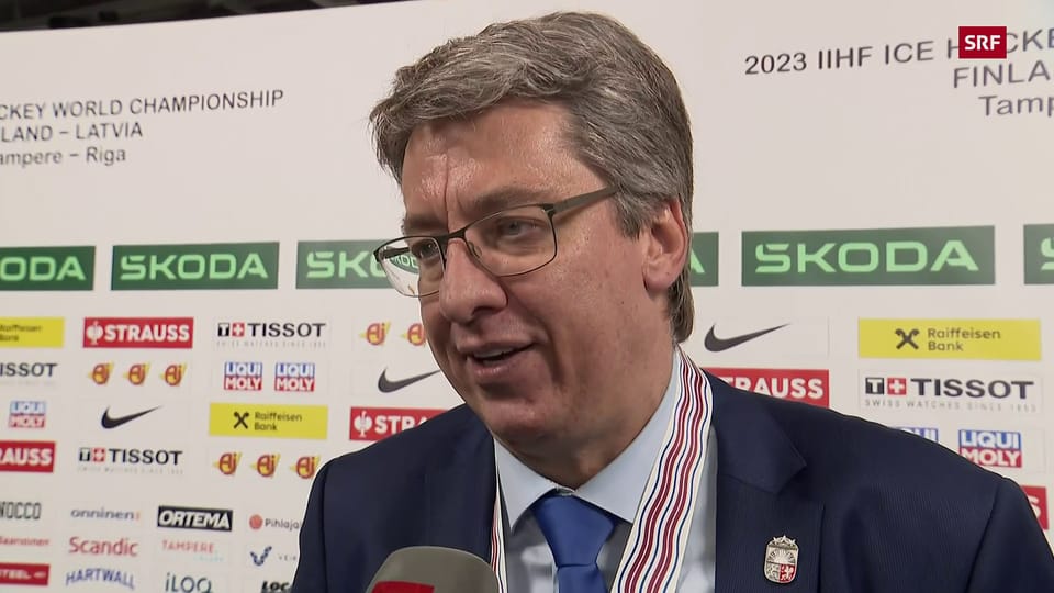 Vitolins: «Diese Medaille gehört dem ganzen lettischen Volk»