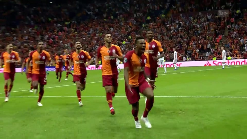 Zusammenfassung Galatasaray - Lokomotive Moskau