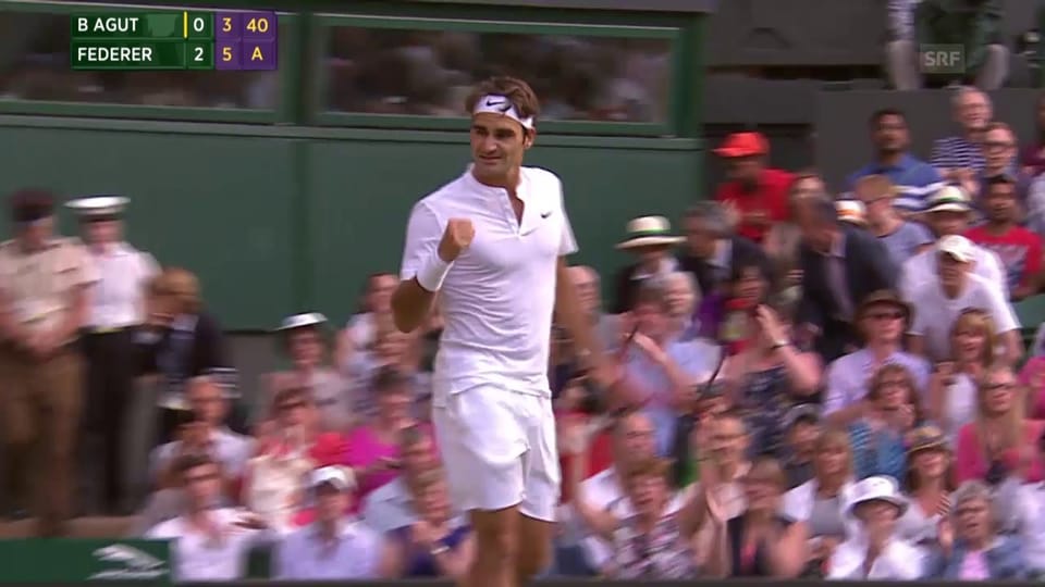 Federer im Schongang weiter