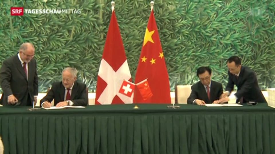 Freihandelsabkommen Schweiz - China