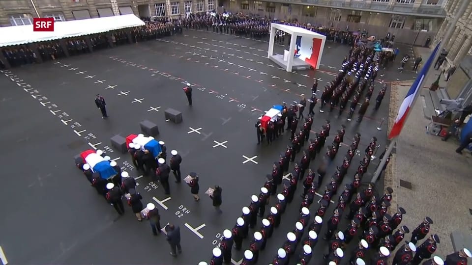 Pariser Polizeipräfektur erinnert an Opfer der Messerattacke