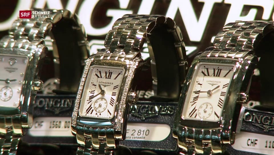Aus dem Archiv: Schweizer Uhrenindustrie leidet unter Fälschungen