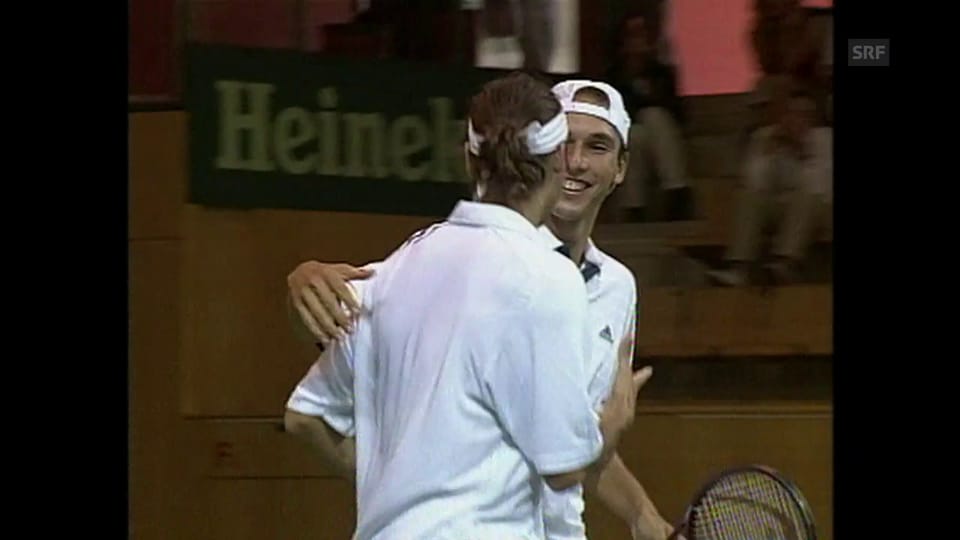 2000: Federer/Manta schlagen Mirnyi/Voltschkow