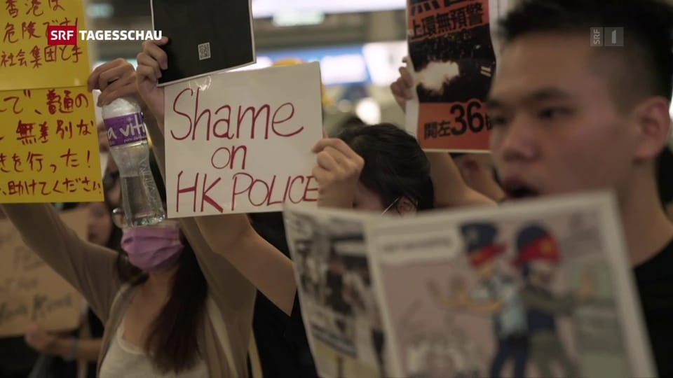Proteste in Hongkong schaden dem Tourismus