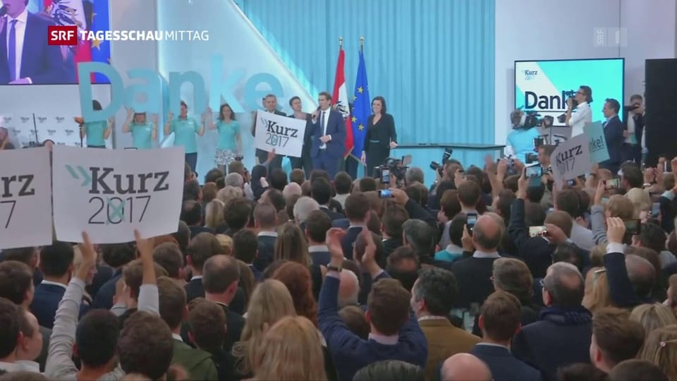 Wahlsieger Kurz will mit FPÖ Regierung bilden