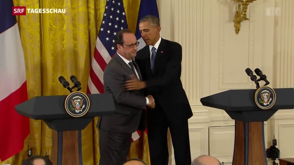 Hollande besucht Obama