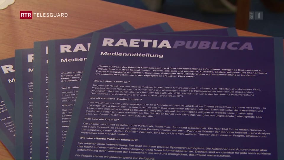 L'emprima 'Raetia Publica' è online