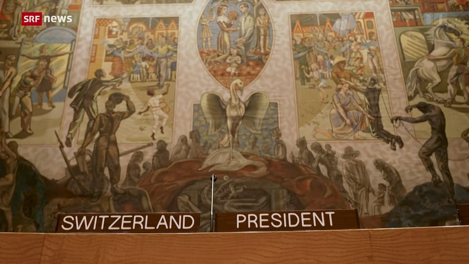 Aus dem Archiv: Schweiz übernimmt Vorsitz im UNO-Sicherheitsrat