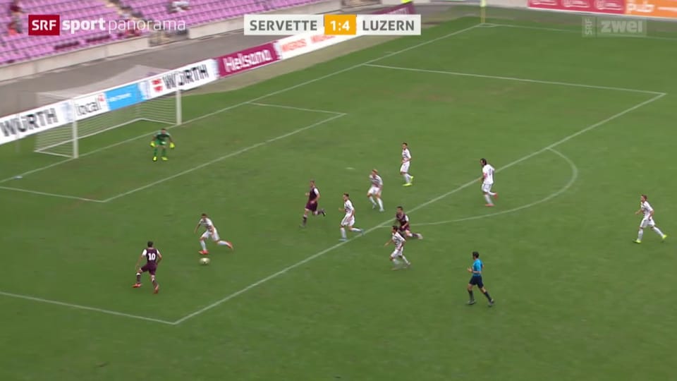 Luzern gegen Servette ohne Probleme 