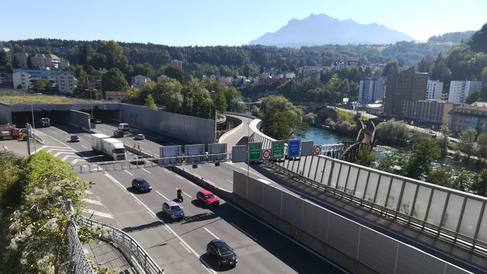 Ein Thema, das in Luzern polarisiert: Die verbesserte Anbindung an die Autobahn mit dem Anschluss Lochhof