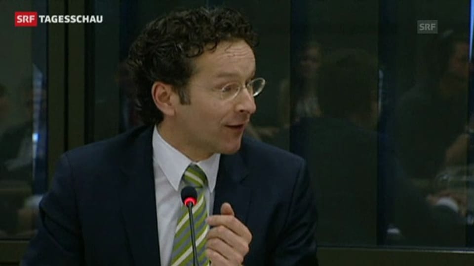 Der designierte Eurogruppenchef Jeroen Dijsselbloem. (Tagesschau 21.01.2013)