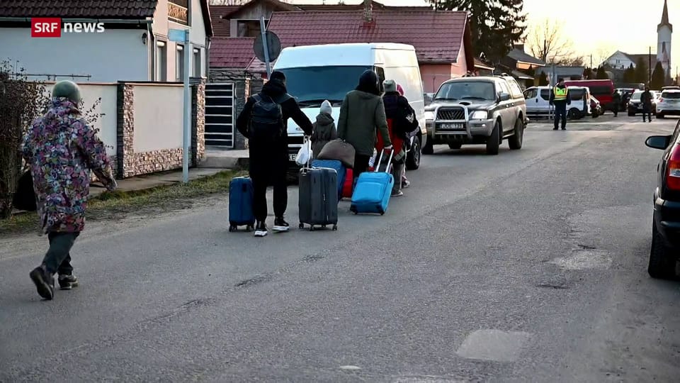 Flüchtlings-Reportage von der ungarisch-ukrainischen Grenze