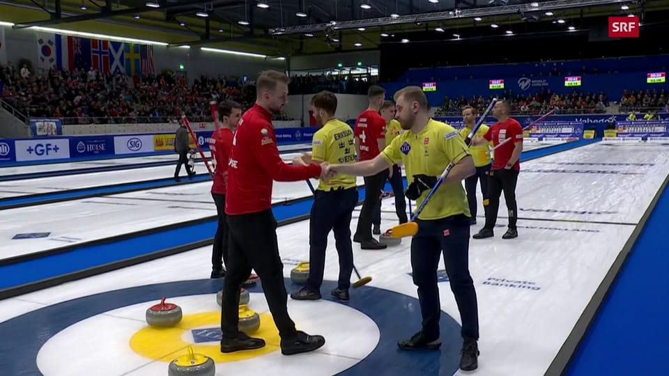 Schweizer Curler verlieren gegen Schweden nach Sieg über Norwegen