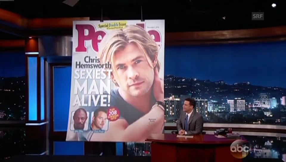 Chris Hemsworths Magazincover wird enthüllt