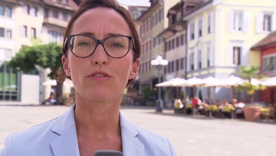 SRF-Korrespondentin Nicole Frank zur Abstimmung im Kanton Zug