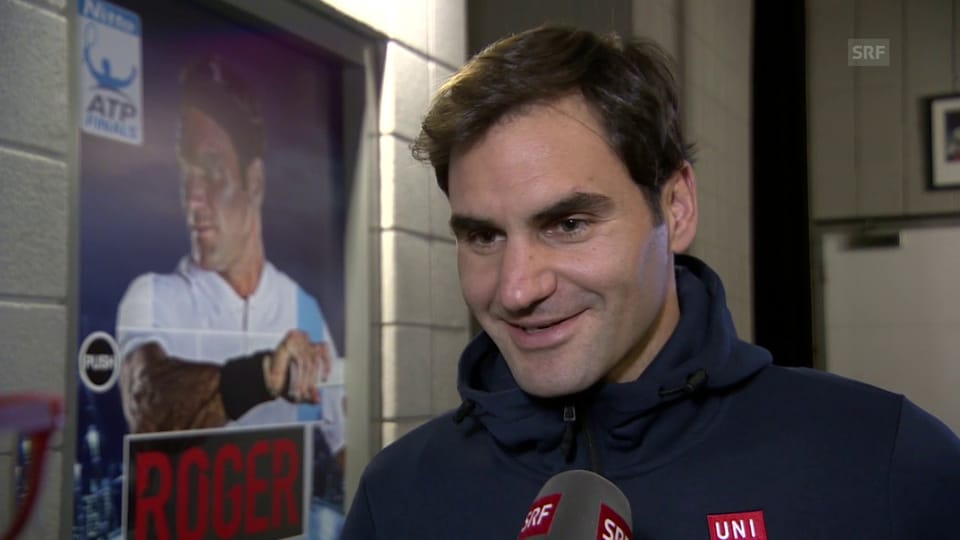 Interview mit Roger Federer vor den ATP Finals