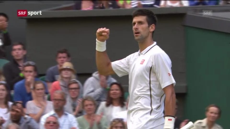 Djokovic in den Viertelfinals («sportaktuell»)