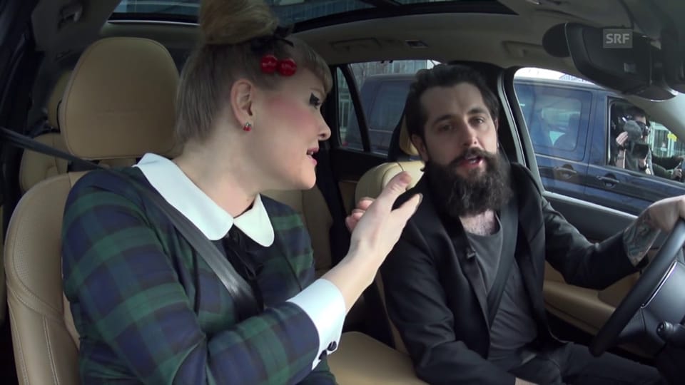 Beifahrer-Karaoke mit Nicole Bernegger und Andi Rohrer