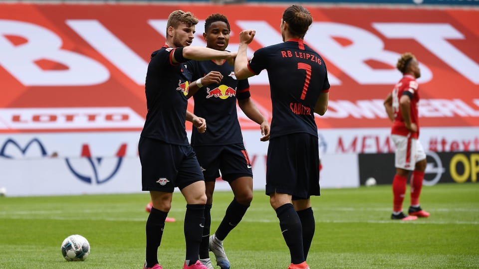 Leipzig deklassiert Mainz mit 5:0 (ARD, Autorin: Julia Metzner)
