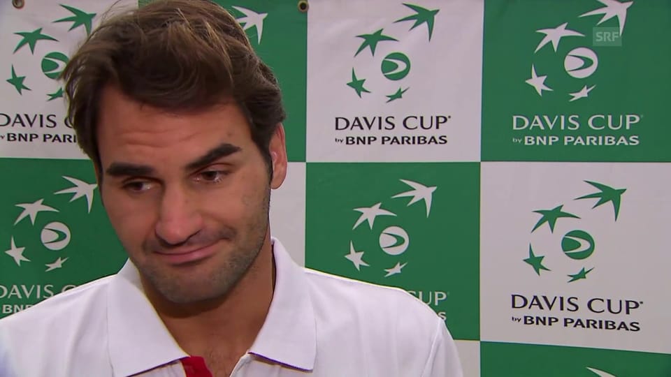 2015: Federers wohl letzter Davis-Cup-Auftritt