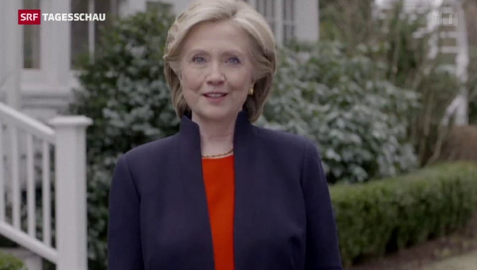 Hillary Clinton will US-Präsidentin werden