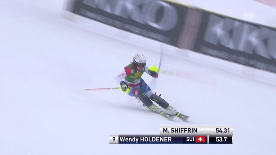 1. Lauf von Wendy Holdener («sportlive», 02.02.2014)