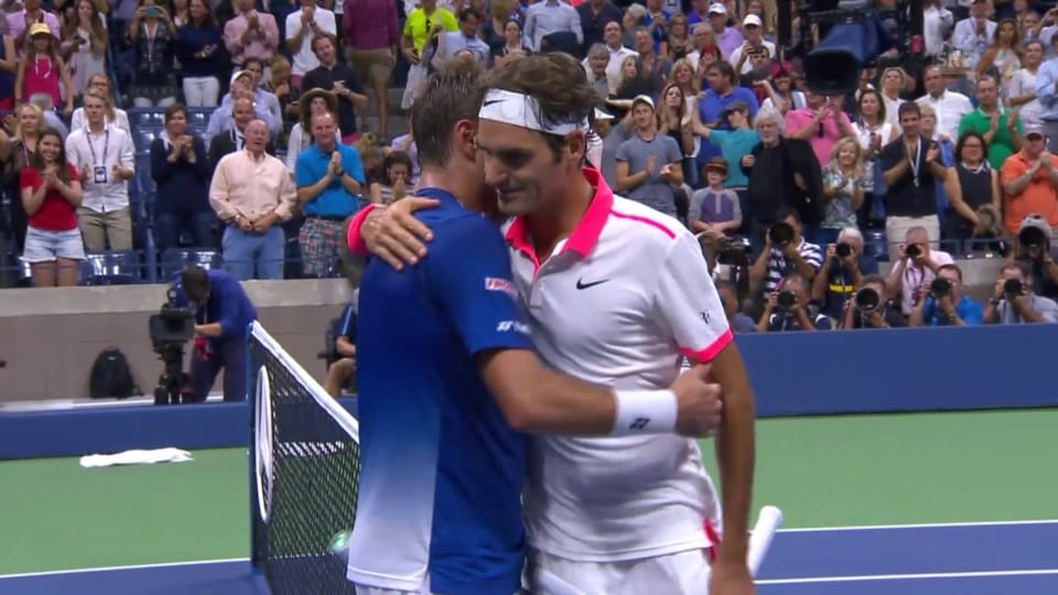  Federer - Wawrinka: Die Live-Highlights 
