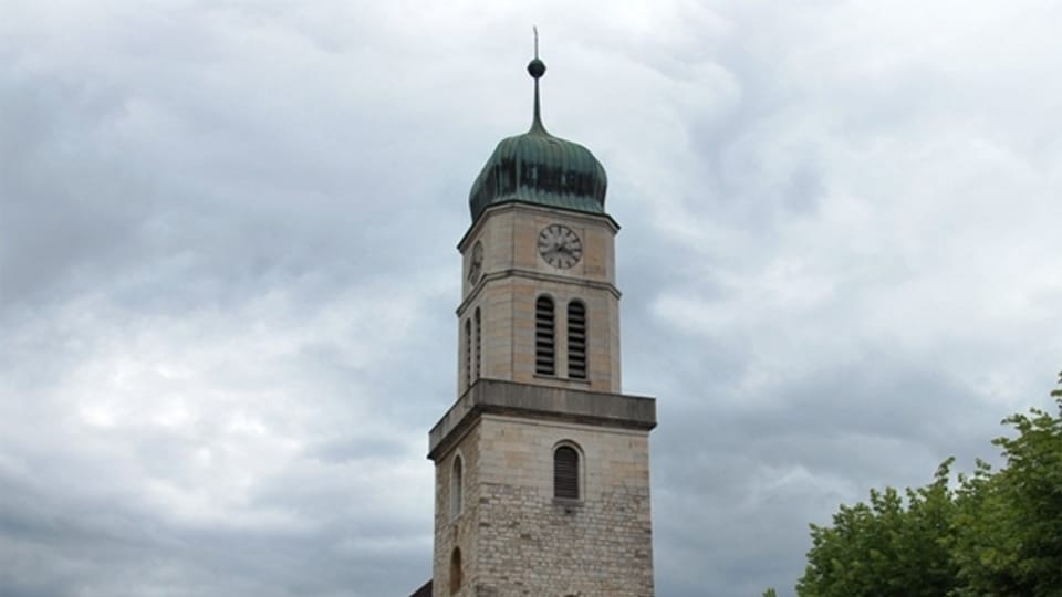 Glockengeläut der Kirche La Collégiale, St. Imier