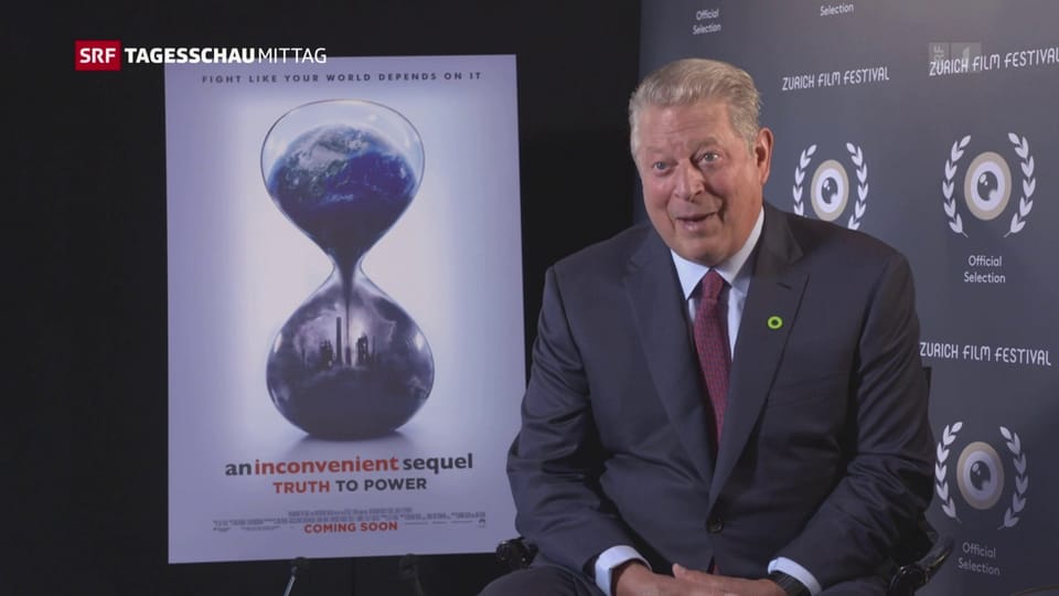 Klimaaktivist Al Gore am Zurich Film Festival