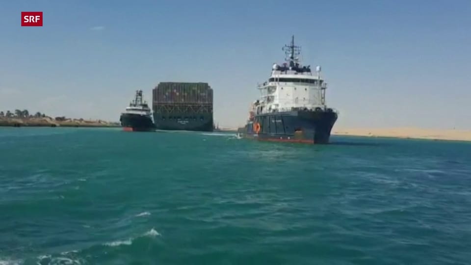 Aus dem Archiv: «Ever Given» schwimmt wieder – Suezkanal frei
