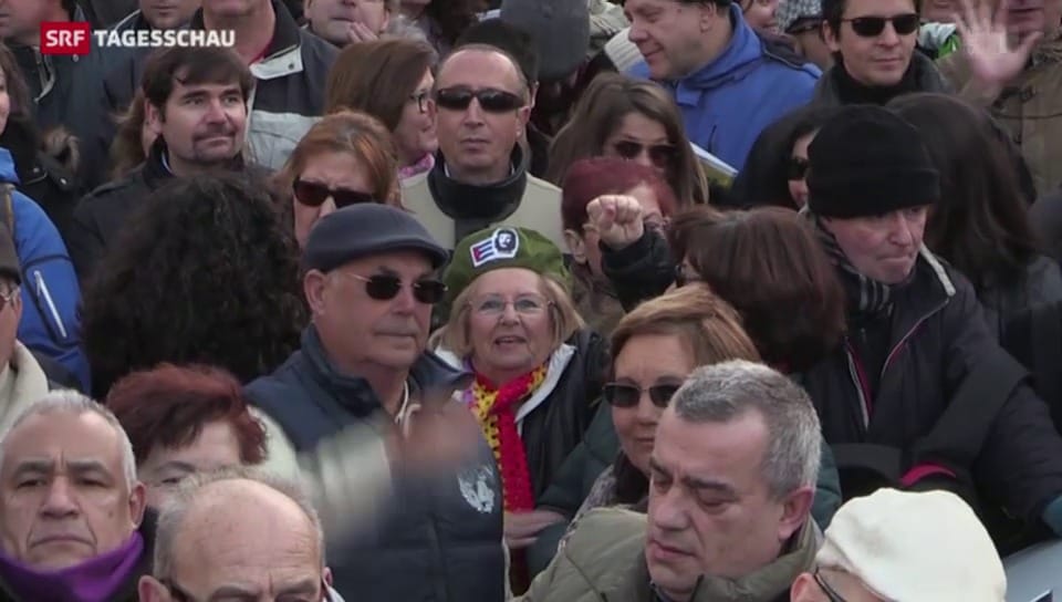 Spanier protestieren gegen Sparpolitik