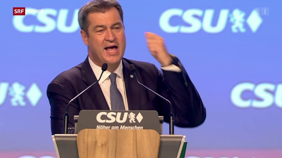 Söder demonstriert Geschlossenheit mit der CDU
