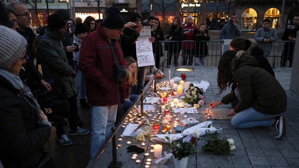 Der Attentäter tötete bei einem Anschlag am Strassburger Weihnachtsmarkt fünf Menschen.