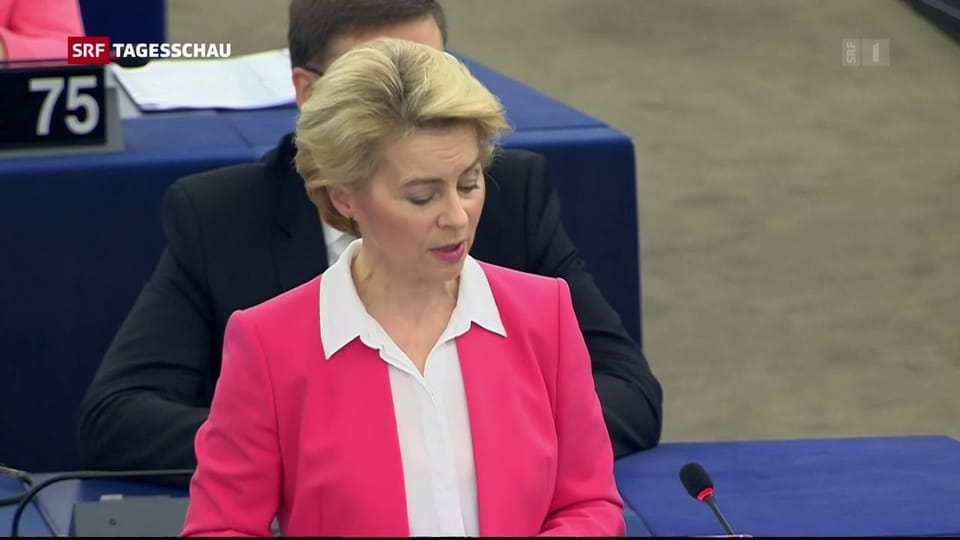 EU-Kommissions-Präsidentin Ursula von der Leyen legt los
