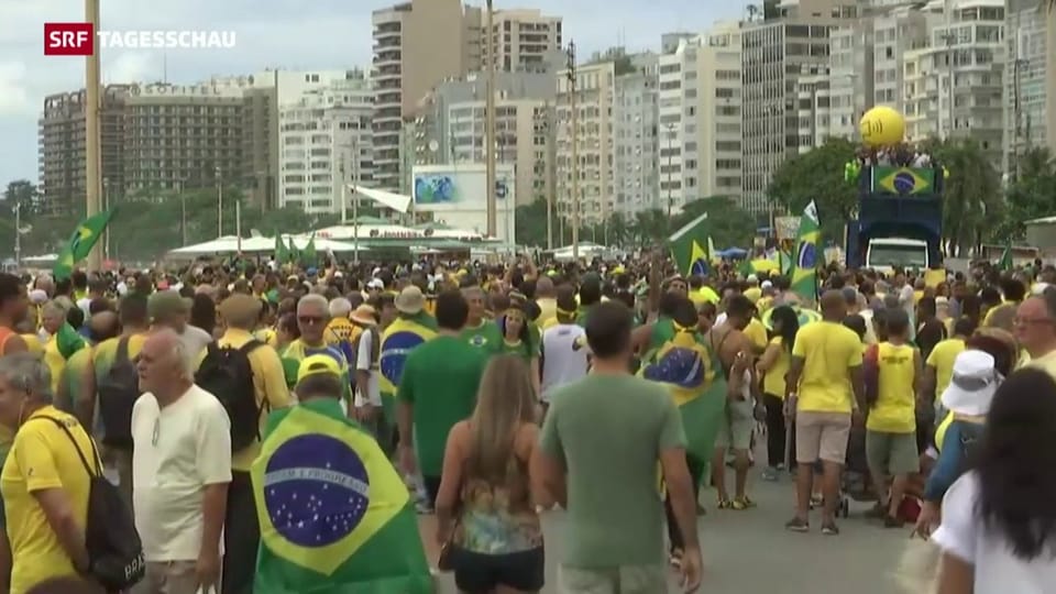 Hunderttausende protestieren in Brasilien