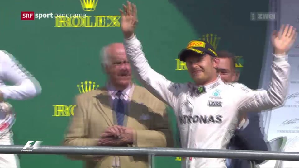 Rosberg triumphiert beim GP Belgien
