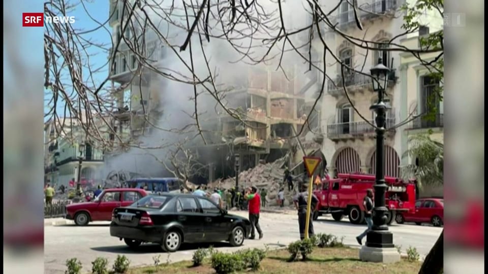 Explosion in Luxushotel in Havanna