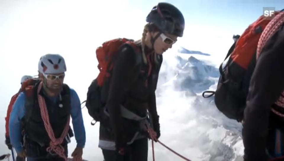 Linda Fäh bezwingt das Matterhorn