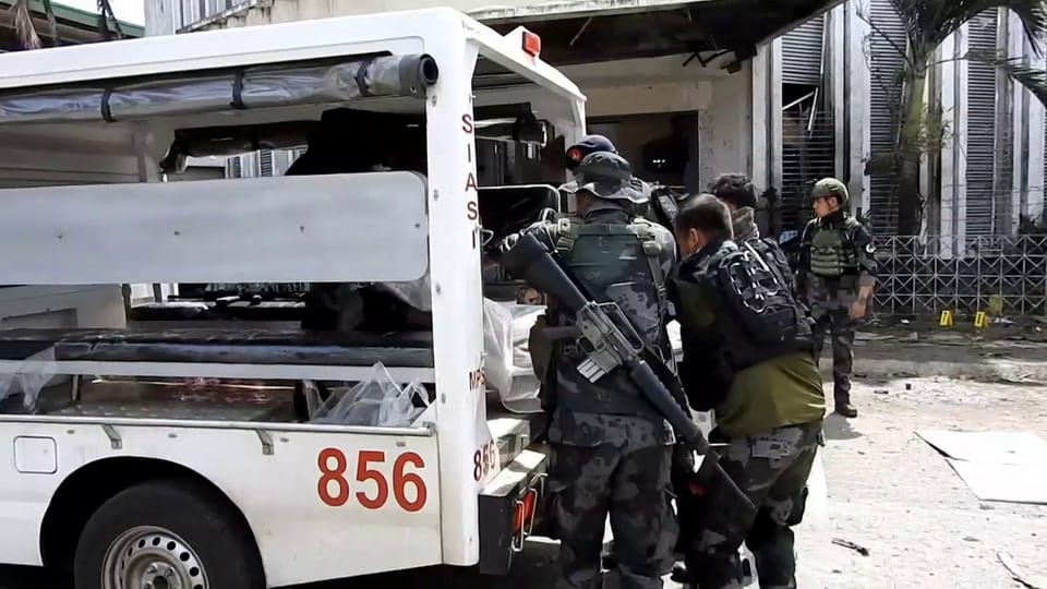 Anschlag auf philippinische Kirche