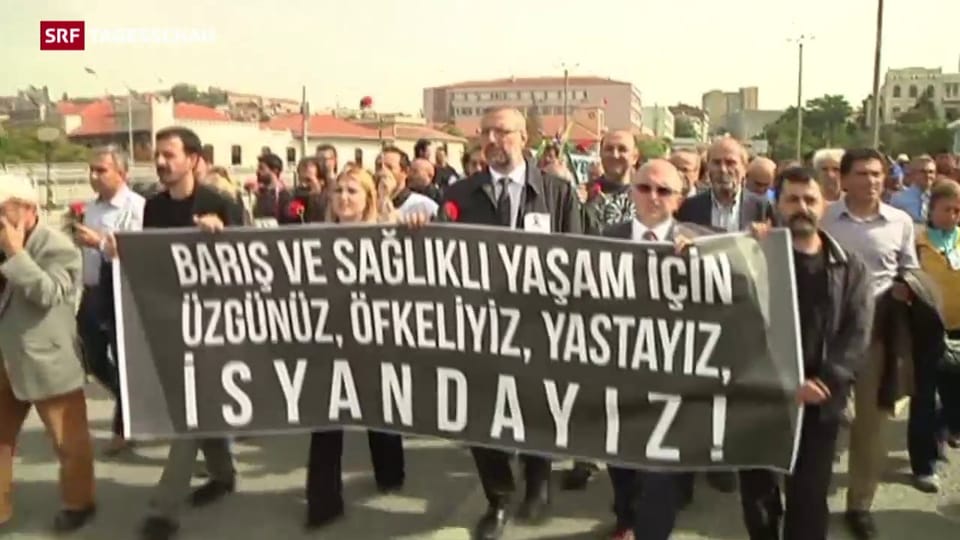 Schuldzuweisungen nach Attentat in Ankara