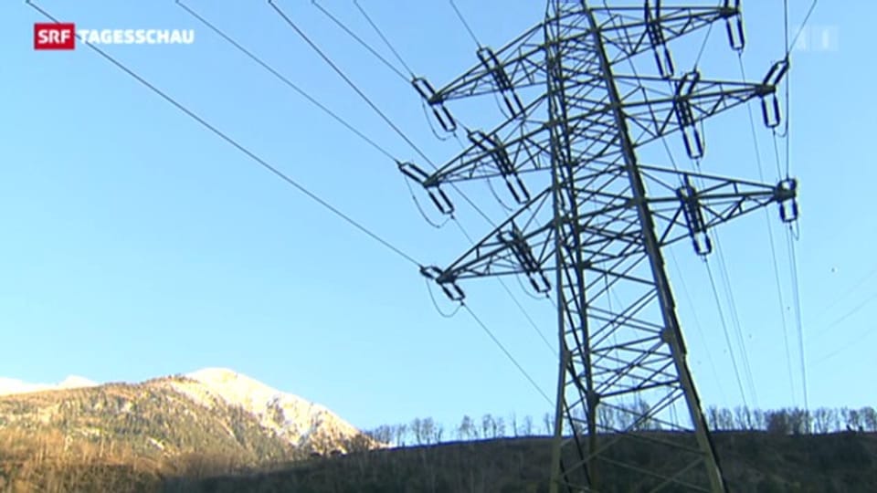 Sinkende Strompreise in der Schweiz