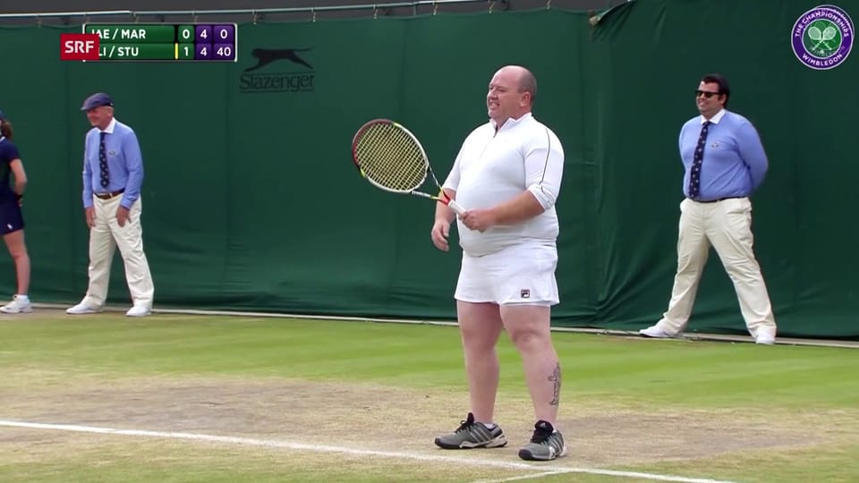 Rückblick auf lustige Wimbledon-Momente
