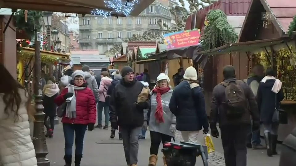 Weihnachtsmarkt in Strassburg wiedereröffnet