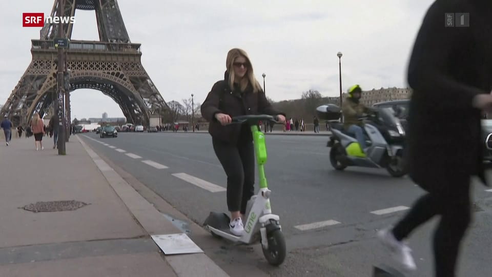 Paris verbietet E-Scooter ab Ende Sommer