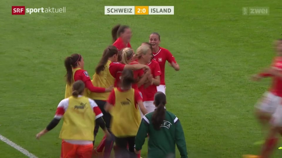 Fussball: WM-Qualifikation Frauen, Schweiz-Island