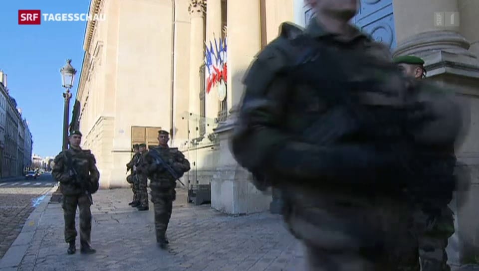 Frankreich mobilisiert Soldaten