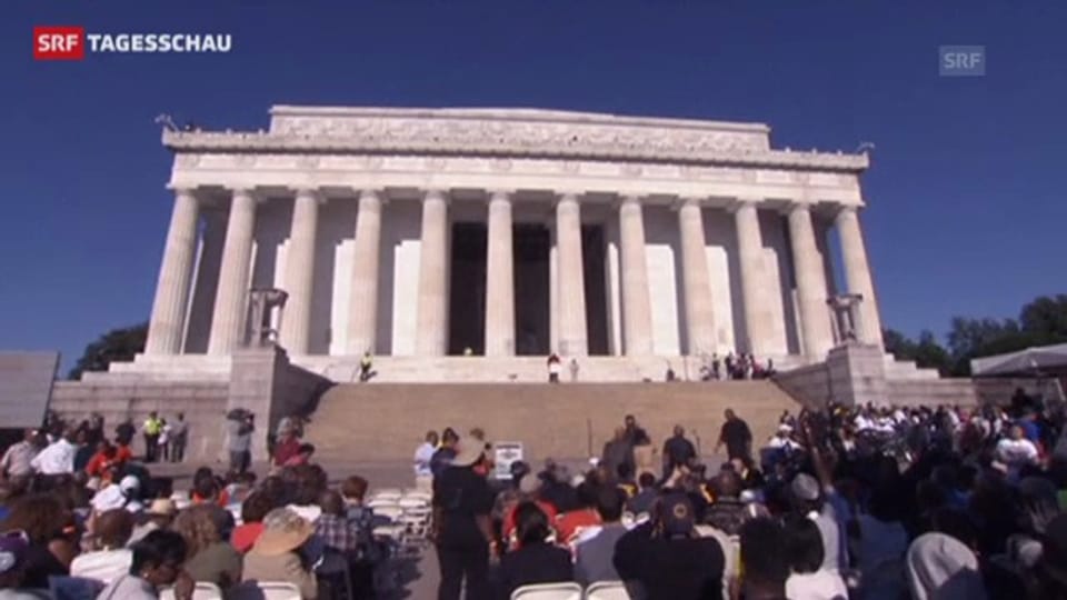 Amerikaner erinnern an den «Marsch auf Washington»